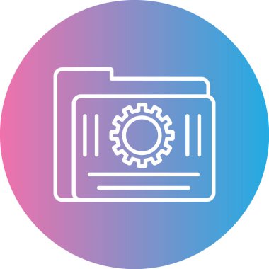 Yazıcı simgesinin vektör illüstrasyonu