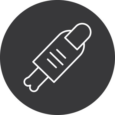 Modern simgenin vektör illüstrasyonu