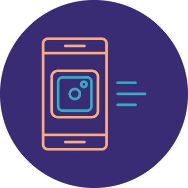 seo modern simgesinin vektör illüstrasyonu