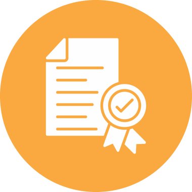 Rozet simgesi. Web için ödül vektör simgesinin basit illüstrasyonu.