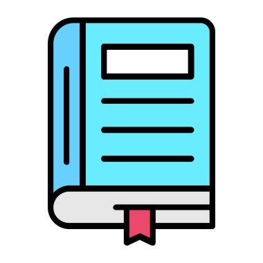 kağıt belge simgesi. taslak kağıt belge vektör rengi düz izole