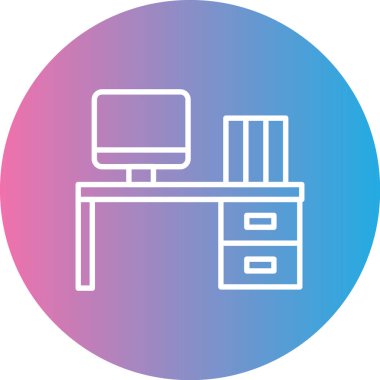 bilgisayar simgesi vektör illüstrasyonu