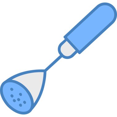 Fırça simgesi vektör illüstrasyonu