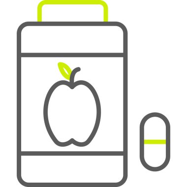 Meyve suyu vektör simgesi