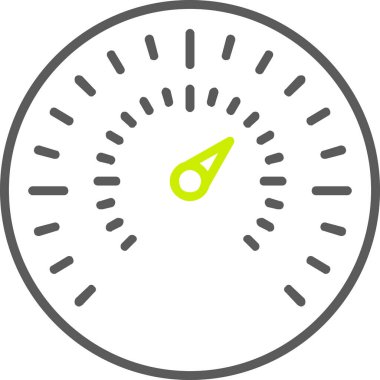 hız dometresi vektör illüstrasyonuName