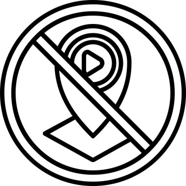 Sigara içme işareti simgesi yok. Beyaz arkaplanda izole edilmiş web tasarımı için sigara içilmeyen uyarı vektörü simgesi