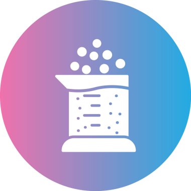 Kek modern simgesi, vektör illüstrasyonu