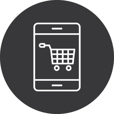 Alışveriş sepeti vektör çizimi