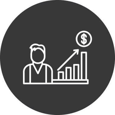 seo modern simgesinin vektör illüstrasyonu