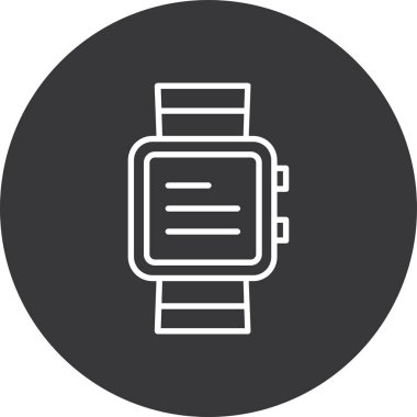 vektör smartwatch simgesi çizimi