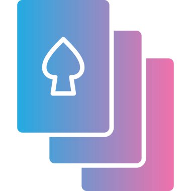 Oyun simgesinin vektör illüstrasyonu