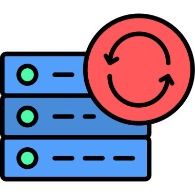 veri depolama veritabanı simgesi