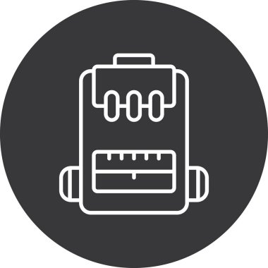 Modern simgenin vektör illüstrasyonu