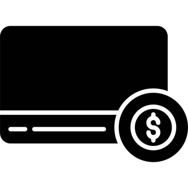 Dolar simgesi, basit vektör illüstrasyonu