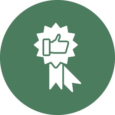 Simge vektör illüstrasyonunu parmakla