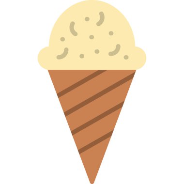 lezzetli dondurma simgesi