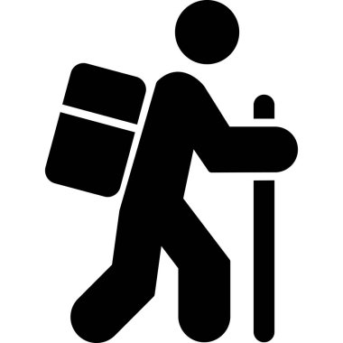 bavul simgesi olan işadamı