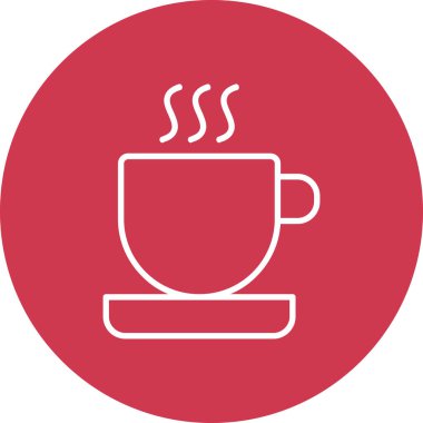 çay fincanı, vektör illüstrasyon