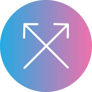 Modern yol simgesinin vektör illüstrasyonu