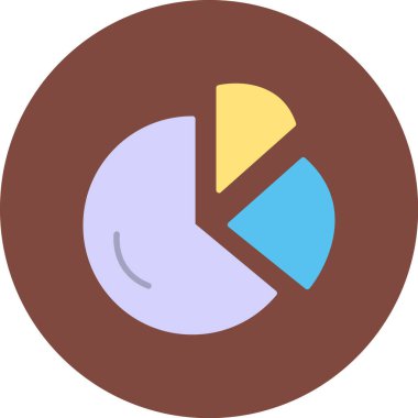 Grafik Düz Vektör Simgesi Tasarımı