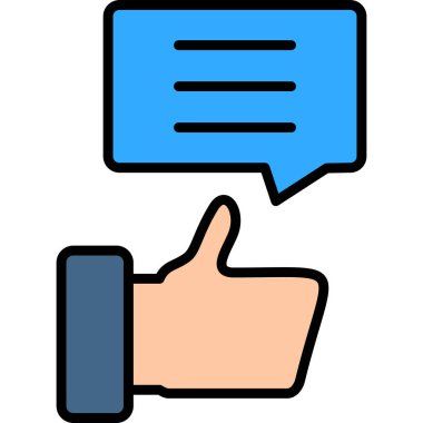 Geri bildirim simgesi. Beyaz arkaplanda izole edilmiş web tasarımı için özet geribildirim vektörü simgesi