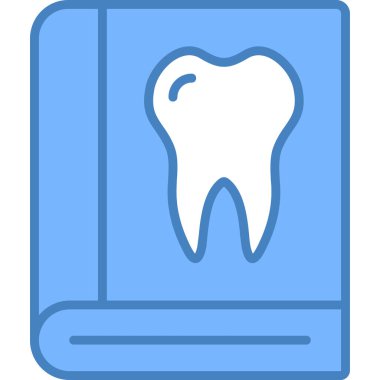 Dişçi. Web simgesi basit illüstrasyon