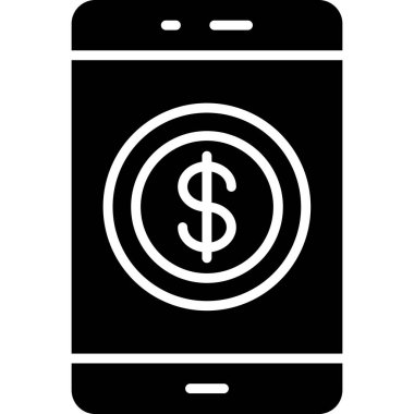 Dolar mobil ödeme simgesi, özet biçimi