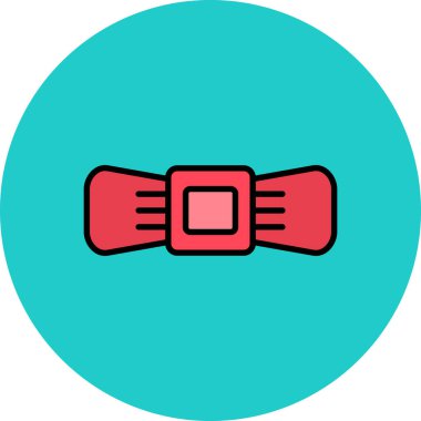 Düz Vektör Simgesini Bağla