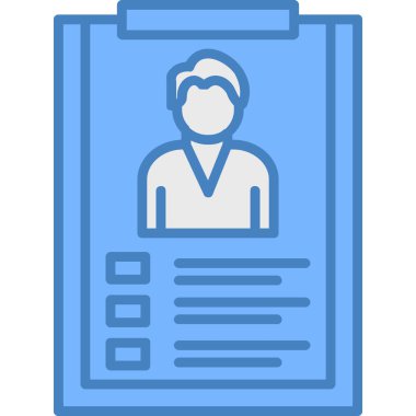 iş yönetimi simgesi vektör özeti çizimi