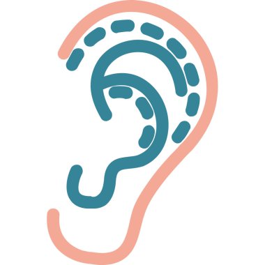 kulak kutsal kişilerin resmi, vektör çizim