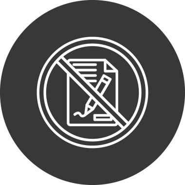 Modern olmayan vektör illüstrasyonuName