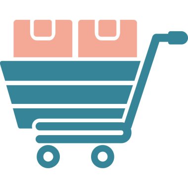 Tramvay simgesi, modern vektör illüstrasyon tasarımı