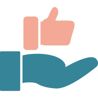 Gibi. Web simgesi basit illüstrasyon