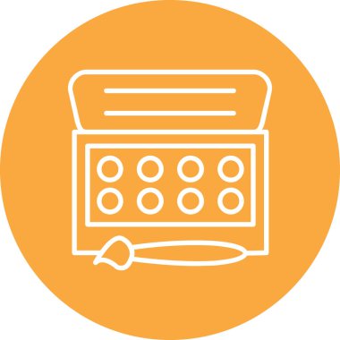 Takvim simgesinin vektör illüstrasyonu