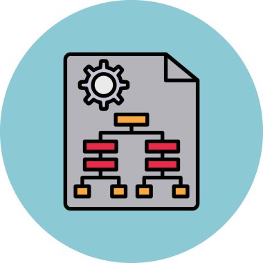 seo modern simgesinin vektör illüstrasyonu