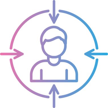 İnsanların vektör illüstrasyonu