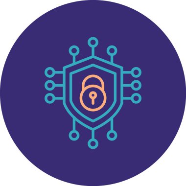 Seo simgesinin vektör illüstrasyonu