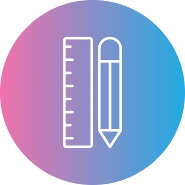 kalem simgesi vektör illüstrasyonu