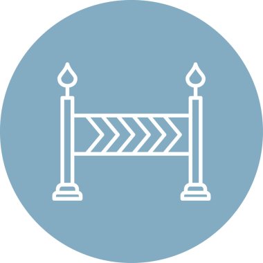 Lamba simgesinin vektör illüstrasyonu