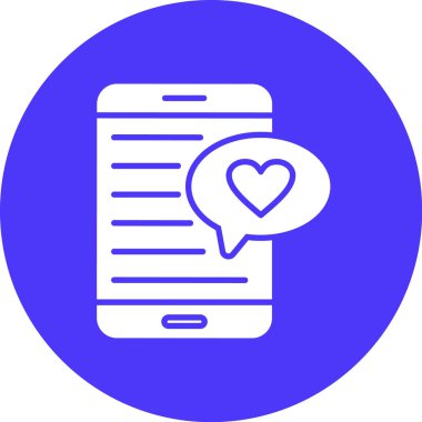 vektör aşk ağı simgesi