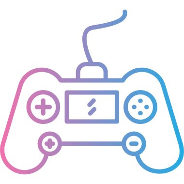 Oyun kolu. oyun simgesi basit resimleme