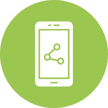 Modern simgenin vektör illüstrasyonu