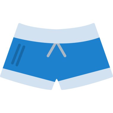 Şort. Web simgesi basit illüstrasyon