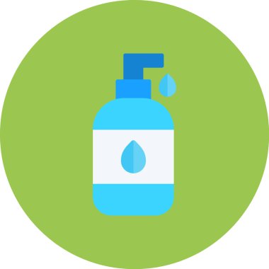 Şişe. Web simgesi basit illüstrasyon