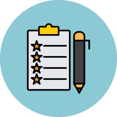 Geri besleme simgesi vektör illüstrasyonu