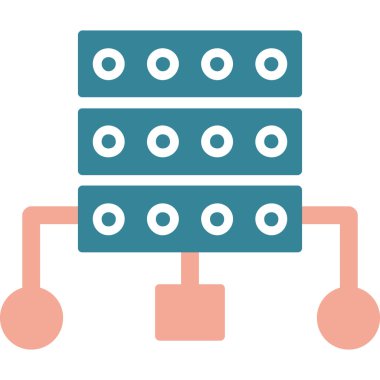 Ağ web simge vektör çizim