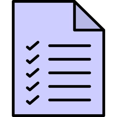 Dosya vektör simgesi modern basit vektör illüstrasyonu