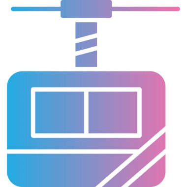 Modern simgenin vektör illüstrasyonu