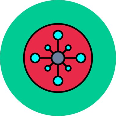 hedef simge vektör illüstrasyonu