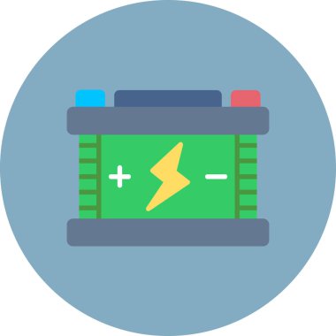 pil güç ikonu vektör çizimi